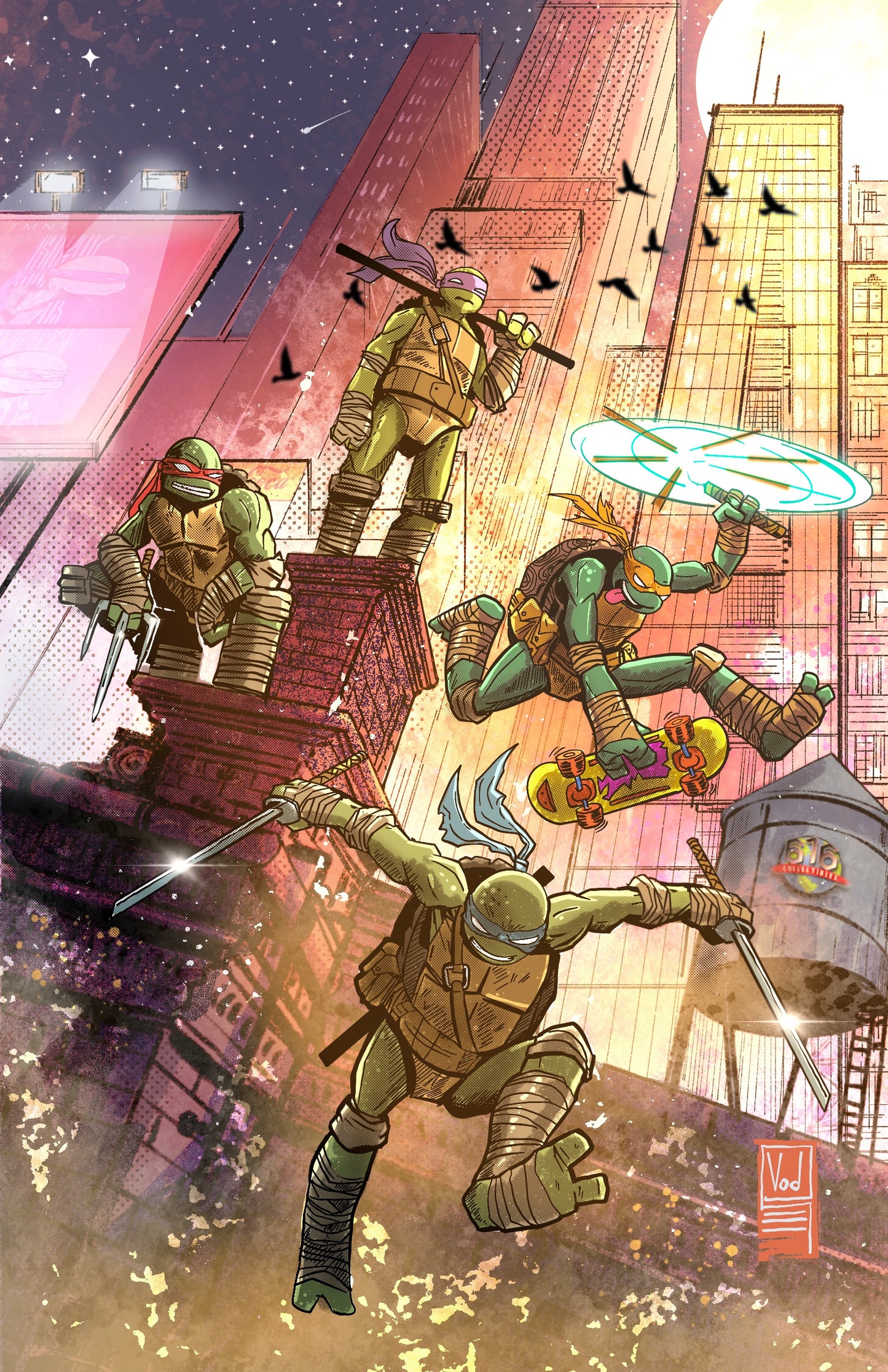 Teenage Mutant Ninja Turtles #1 VICTOR IRIZARRY 616 Collectibles Exclusive!